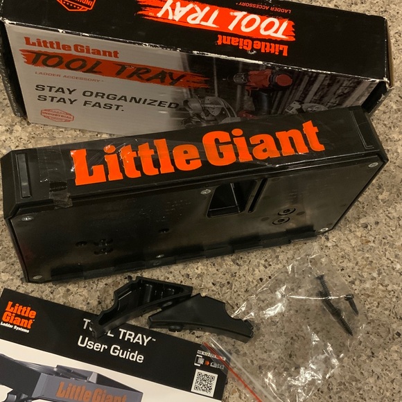 Little Giant Tool Tray - Ladder Accessory - Black and Red - Picture 6 of 12